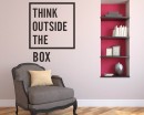 Think Outside The Box-Motivation Quotes Wall Sticker
